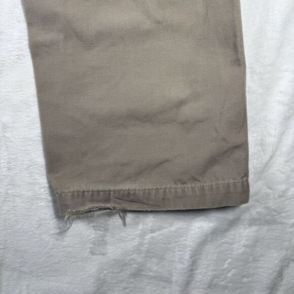 Men's Carhartt Relaxed Fit Cargo Pants Khaki 36 X 34‎ Work Straight - Picture 9 of 13